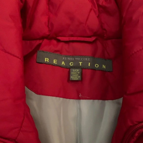 Kenneth Cole Reaction red Puffer Vest - Picture 2 of 5
